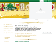 Tablet Screenshot of paulheumann.com